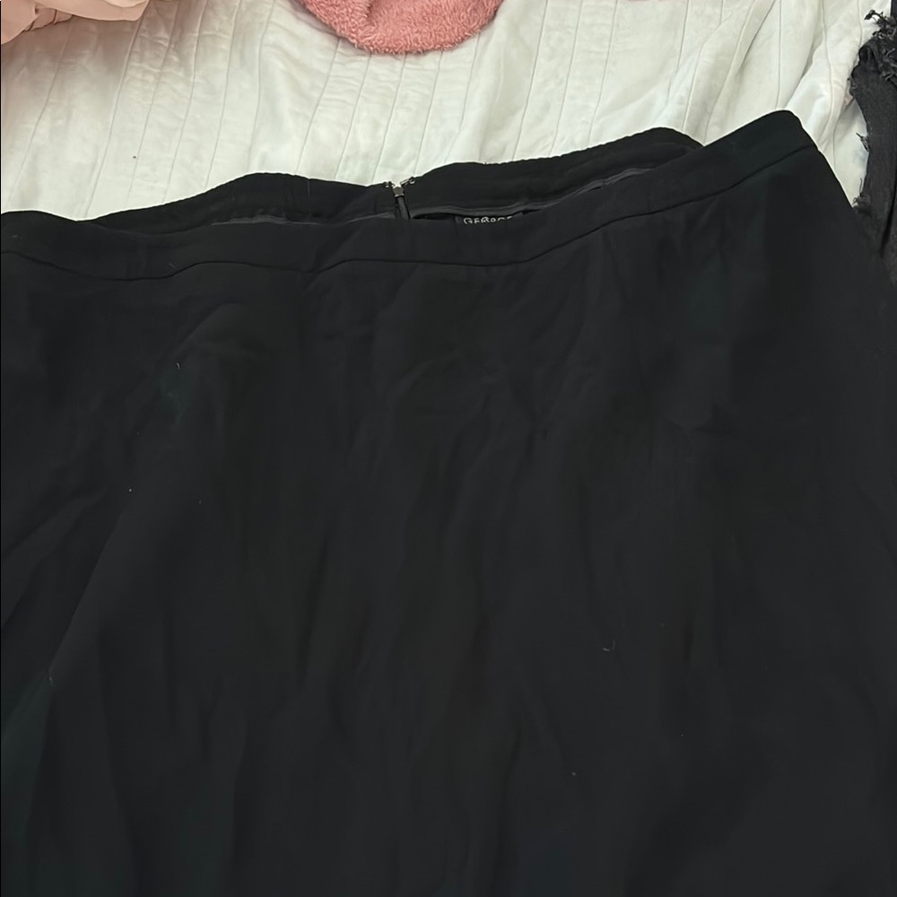 George Classic Black Skirt